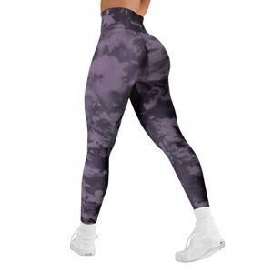 Like New Yeoreo Seamless Butt Scrunch Tie-Dye Leggings